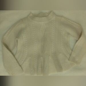 Cozy Cream Cable Knit Sweater